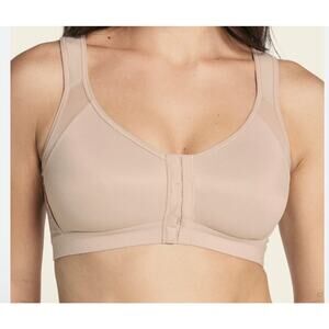 Brand New Leonisa Women's Size 38B Firm Compression Light Brown Bra